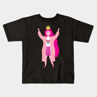 Proud Pan Queen Kids T-Shirt